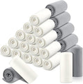 Newwiee 100 Pcs Fleece Throw Blankets Bulk 50'' x 60'' Oeko-tex Standard 100 Certified Spring Outdoor Wedding Guest Blankets Lightweight for Sleepover Donation Lap Pet Sofa Home (White/Gray)