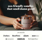 MALA Sundays Apricot Sandalwood & Lavender Candle for Home – Vegan Soy Aromatherapy – 45-Hour Clean Burn – Organic Non Toxic Candles – Calm Room Decor – 6.8 oz