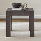 Liberty Furniture Cascade Falls Living Room Square End Table - Satin Espresso