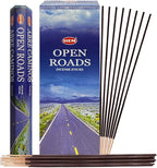Open Roads Incense Sticks and Incense Stick Holder Bundle Insence Insense Hem Incense Sticks