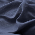 Bedsure Navy Duvet Cover King Size - 3 Pieces Prewashed Cotton-Like Extra Soft Bedding Set, Includes 1 Duvet Cover 104x90 Inches with Zipper Closure & 2 Pillow Shams, Comforter Not Included