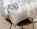 Luxurious Down Pillows - Standard Size, High Fill Power, Breathable Cotton Blend Shell,Down Pillow Ideal for Every Night (Off White, Queen (Pack of 1))