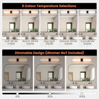 Modern Wall Sconce 30.4 Inch Black Bathroom Sconces Led Wall Lights with Acrylic Shade Hardwired Long Vanity Lighting Fixtures Over Mirror for Bedroom Living Room Hallway