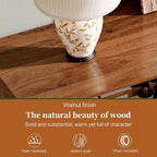 Modern Chest of Drawers with 9 Drawers,Deep Drawers,Clothes Organizer,Large Storage Cabinet for Living Room, Bedroom,Hallway,with Anti-Tipping Device, Walnut.