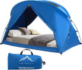 Bed Tent Canopy Twin, Blackout Portable Sleep Tent Easy Setup, Breathable Mesh, Privacy Curtains for Adults, Ideal for Indoor