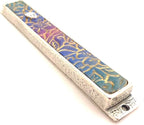 Modern Mezuza Cover Handmade In Israel Perfect as New Home and Bar Mitzvah Gift, Mezuzah case