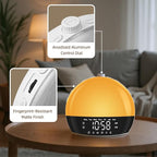 Wake Up Light Sunrise Alarm Clock for Heavy Sleepers, All-in-One Smart Bedside Device with Bluetooth Speaker, FM Radio, Dual Alarm & Sleep Aid Night Light, Best Gift for Adults & Kids