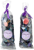Fresh Scent Potpourri Petal Bowl and Vase Filler Home Decor 2 Large Bags 120 Grams Each (Fresh Linen)