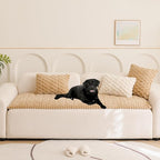 Mivnue Pet Couch Cover, Couch Covers for Dogs, Washable Dog Sofa Covers Couch Protector, Fuzzy Non Slip Couch Slipcover Pet Friendly