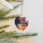Custom Christmas Ornament Personalized Photo Ornaments for Christmas Tree 2025 Customized Picture Text Personalized Christmas Home Decoration Hanging Xmas Decor for Couples Family Wedding