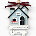 New Home Ornament 2026 - Housewarming Gifts for New House, First New Home Warming Gift Ideas for Couple - House Ornaments for Newhouse Owners Ideas - First Christmas 2026