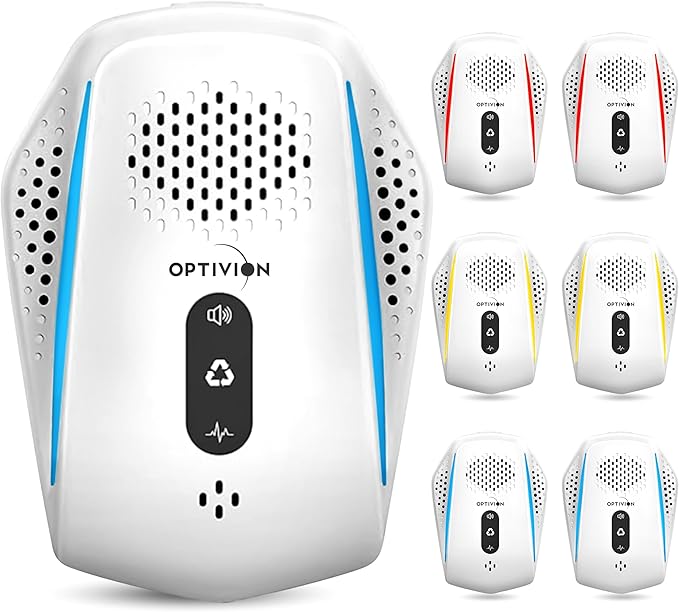 2025 Upgraded Ultrasonic Pest Repeller 6 Pack – Indoor Plug-in Pest Control, Mouse, Roach, Spider & Ant Repellent, Mosquito & Rodent Deterrent for Home, Kitchen, Garage, Warehouse