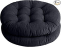 Tiita Outdoor Cushions Square Floor Pillow Thicken Tufted Seat Pad Large Floor Cushion for Yoga Meditation Living Room
