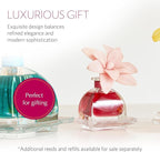 AGRARIA PetiteEssence Flower and Reed Diffuser Set, Hand Crafted Sola Flower Botanical Home Fragrance, Scented Oil Gift Set for All Occasions