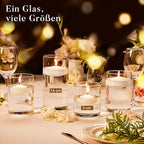 White Floating Candles 2 inch, 48 Pack Floating Candles 5-6 Hours Long Burning, Unscented Floating Candle for Centerpieces, Wedding, Christmas Lights, Romantic Night for Her/Him Set