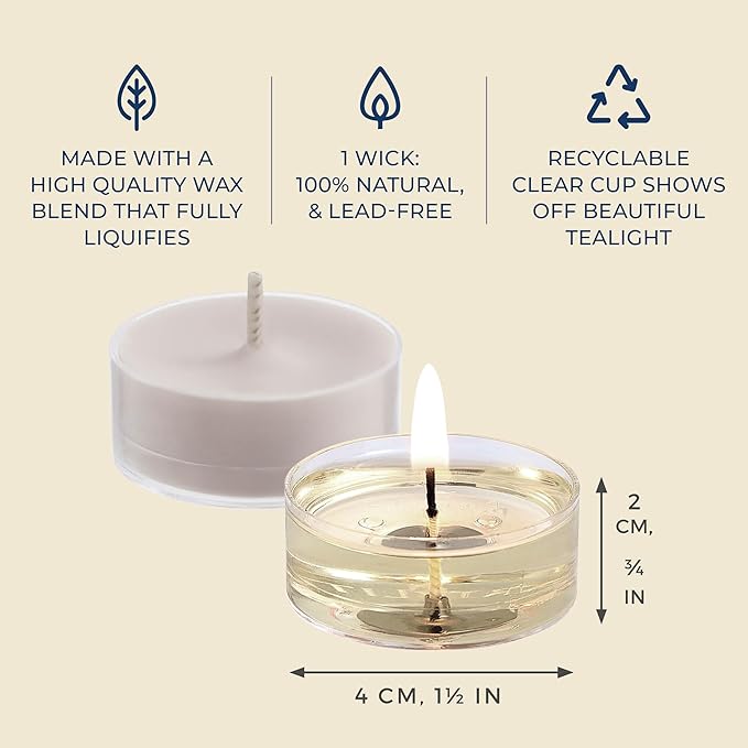 PartyLite Tea Lights Sampler, Cranberry Patchouli Bark & White Suede & Pine with Cashmere & Vanilla Scented Candles, Gift Set of 12, Aromatherapy with upto 4 to 6 Hours Burn Time, Ideal for Home Decor