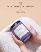 M&SENSE Santal Spruce Christmas Coconut Soy Candles for Home Scented, 19.4oz 110 Hour Slow Burning Large Candle Gift for Stress Relief, Meditation, Relaxing SPA, Best Smelling Christmas Gifts