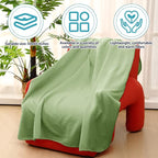 Newwiee 24 Pcs Fleece Throw Blankets Bulk 50'' x 60'' Oeko-tex Standard 100 Certified Spring Outdoor Wedding Guest Blankets Lightweight for Sleepover Donation Lap Pet Sofa Home (Pastel Colors)
