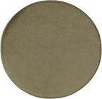 HomePop Home Decor | Upholstered Round Storage Ottoman | Ottoman with Storage for Living Room & Bedroom, Light Sage Green Velvet Large