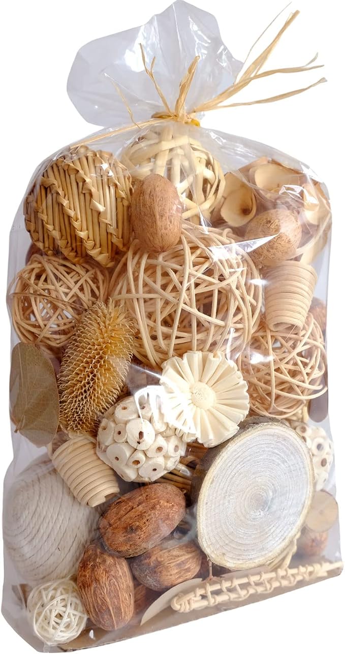 centerpieces Decorative vase & Bowl Filler Balls Potpourri Bags Decorative Bowl Filler Assorted Decorative Balls,Home Fragrance Sachet Vase Filler for Centerpiece Decor