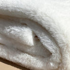 White Fluffy Living Room Rugs 6x9 Area Rug Washable Shag Rugs for Bedroom Faux Rabbit Fur Nursery Rug Rectangle Rug