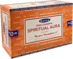 Spiritual Aura Incense Sticks and Incense Stick Holder Bundle Insence Insense Satya Incense