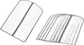 Amazon Basics Zippered Peva Garment Storage Bag, 5-Pack, White