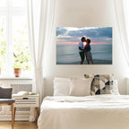 YXIMOX Custom 16" x24" Art Print on Premium Canvas, Personalized with Your Image or Design, Large Wall Decor for Living Room, Office, Bedroom, Custom Canvas Artwork(16"x24",Unframe)