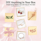 Cardboard Jewelry Brown Gift Boxes 20 Pack3.5×3.5×1 inches, its apply to displaying necklaces, rings, bracelets, earrings