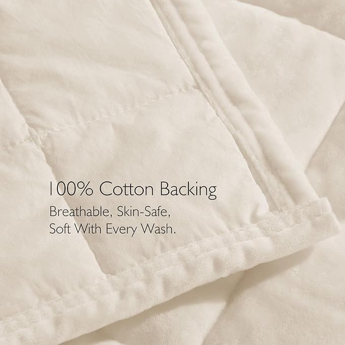 Oversized King Greek Velvet Quilt Set, 3× Softer Luxe Sheen, 100% Cotton Backing, 150GSM Down-Alternative Fill, Extra-Wide 112×106" Hotel-Style Luxury Coverage (1 Quilt + 2 Pillow Shams),Whisper White