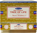 Tree of Life Incense Sticks and Incense Stick Holder Bundle Insence Insense Satya