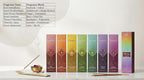 Masala Incense Sticks – Seven Realms: A Chakra Journey | 7 Divine Fragrances for Energy Balance & Meditation | 100% Natural Hand-Rolled Masala Incense Sticks | Premium Aromatherapy Gift Set