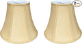 Royal Designs, Inc. BSO-704-12AGL-2 True Bell Basic Lamp Shade, 6.5 x 12 x 10.5, Antique Gold, 2-Pack