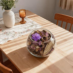 Spring Potpourri,Lavender Scented Potpourri Bowl Filler, Purple Decorative Dried Flower, Bathroom Vase Decor(10.5 oz/2 Packs)