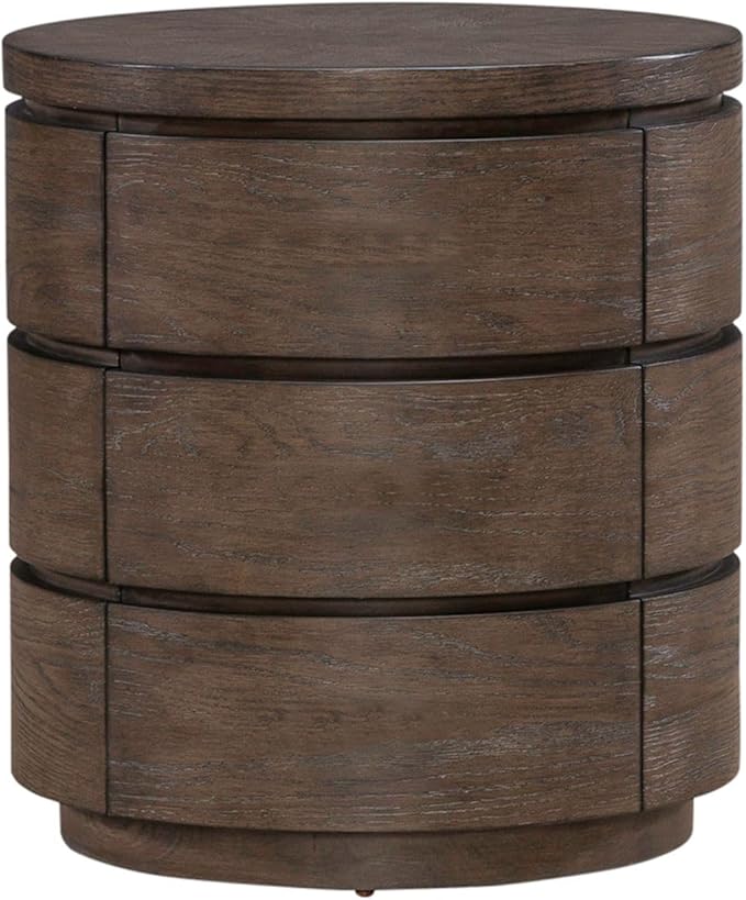 Liberty Furniture Cascade Falls Living Room Opt 3 Piece Set - Cocktail Table, 2 Round End Tables - Satin Espresso