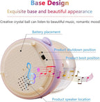 Unicorn Music Snowball, 3.94 Inch Automatic Snowfall Music Box, with LED Rainbow Snow Lights, Birthday, Christmas, Ideal Gift for Girls