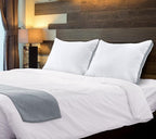 Utopia Bedding Bed Pillows for Sleeping Standard Size (Grey), Set of 2, Soft & Fluffy Pillow with Down Alternative Filling, Cooling, Hotel Quality, Gusseted Pillow for Back, Stomach or Side Sleepers
