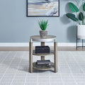 Liberty Furniture Sutton Chairside Table for Living Room - Bleached Sand