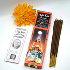 Adi Da Rasa The Bright Rose All Natural Incense: Aged Masala Oil, Incense of Subtle Floral Aroma, All Occasions - 20 Sticks Long Burn for Meditation