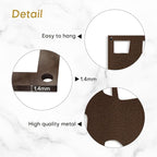 SIGNLEADER Metal Wall Art Decor Abstract Lines Minimalist Modern Abstract Wall Sculpture Hangings Home Decoration for Living Room, Bedroom, Bathroom, Kitchen, Outdoor - 36" Bronze