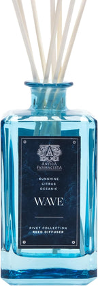 Antica Farmacista Home Ambiance Diffuser - Long-Lasting Reed Scent Diffuser - Luxury Room Freshener Gift - Wave, 10.8 fl oz