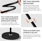 Bright LED Eye-Friendly Floor Lamp with Remote and Touch Dimmer & Adjustable Color Temperature, Smart Gooseneck Standing Light for Living Room,Kids Bedroom, Home Office Desk,Library Study Reading