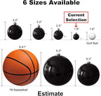 Black 1.6" Small Christmas Balls Christmas Tree Decoration Ornaments Shatterproof Hanging Balls for Birthday Halloween Holiday Wedding Decorations Set of 12pcs
