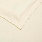 Amazon Basics Lightweight Microfiber 3-Piece Duvet Cover Set, Beige, Solid, King