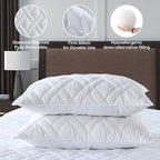 HORIMOTE HOME Quilt Set King Size White, Classic Geometric Diamond Stitched Pattern, Ultra Soft Microfiber Lightweight Bedding Set Bedspread Coverlet for All Season (1 Quilt and 2 Pillow Shams)