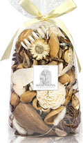 Spring Potpourri Bag,Magnolia Scented Potpourri Bowl Filler, White Decorative Dried Flower, Bathroom Vase Decor(20 oz)