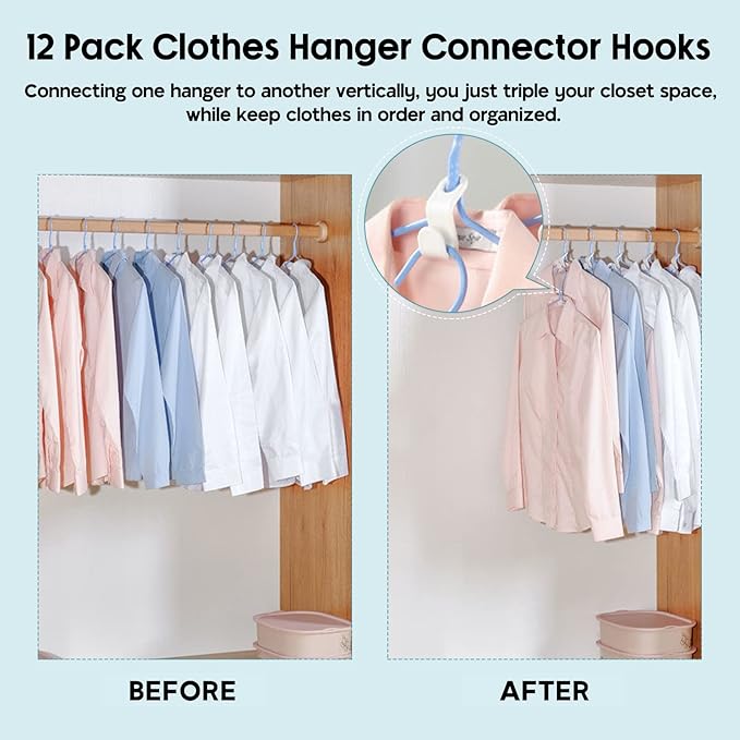 Garment Bags for Hanging Clothes, SMINDER Clear Plastic Bags Full Zipper Suit Bags PEVA Breathable Lightweight Garment Covers for Closet Storage, Suitable for Shirts, Jackets, Gowns (24" x 50"/8 Pack)