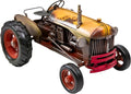 YCHTEWY-Iron Classic Car Model Collectible Vehicle Decoration, Metal Truck Christmas Decor ，Unique Blend of Vintage, Rustic, Farmhouse Truck Decor for Table Top Decor. (E)