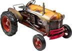 YCHTEWY-Iron Classic Car Model Collectible Vehicle Decoration, Metal Truck Christmas Decor ，Unique Blend of Vintage, Rustic, Farmhouse Truck Decor for Table Top Decor. (E)
