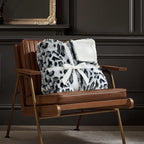 Cozy Bliss Luxury Faux Fur Throw Blanket Leopard Print, Non Shedding Double Sided Sherpa Blankets Super Soft Fluffy Thick Warm Throws Home Decor for Couch Bed Sofa Women,50"*60"Inches Snow Leopard